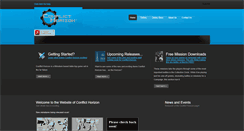Desktop Screenshot of conflict-horizon.com
